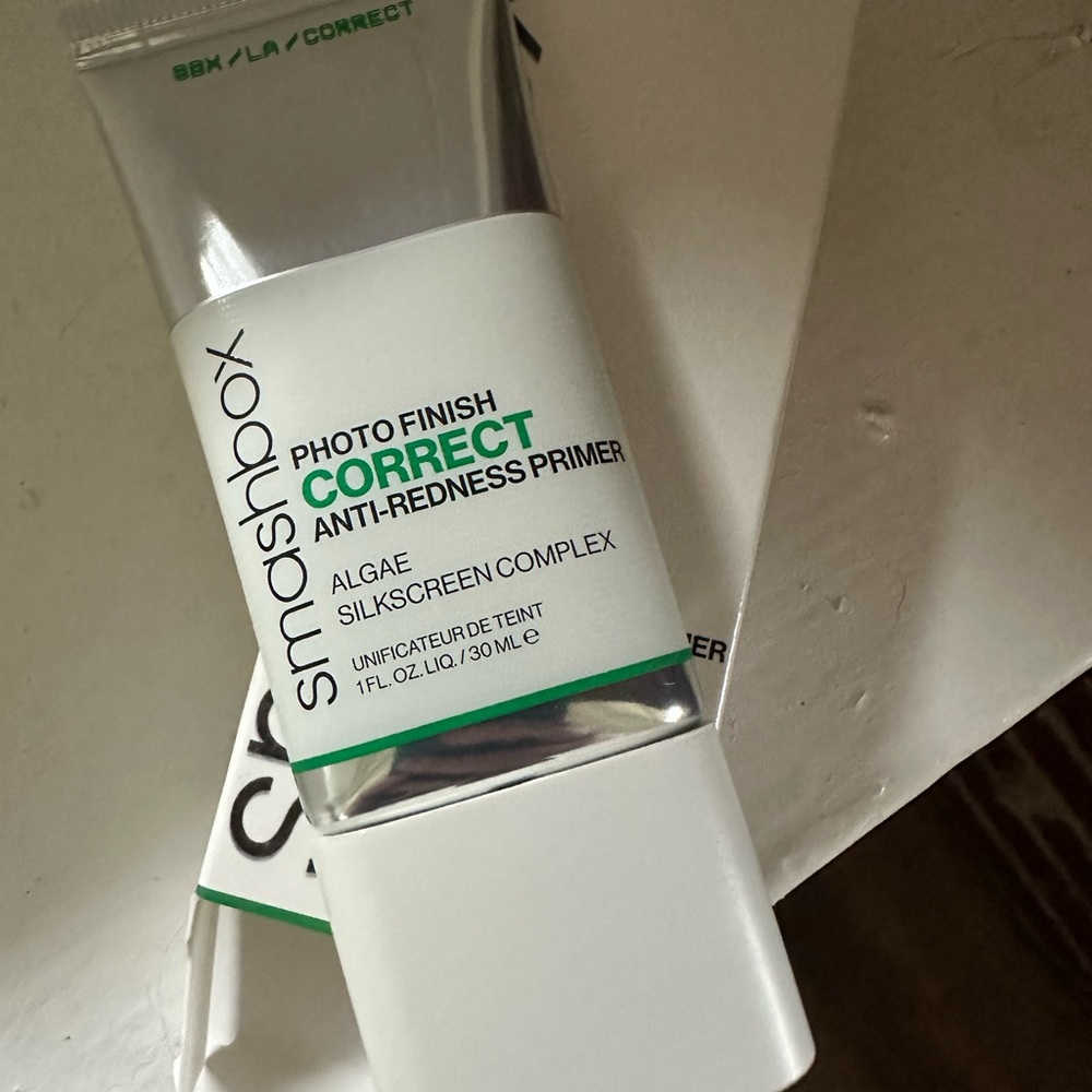 NEW Smashbox Photo Finish Correct Anti-Redness Primer